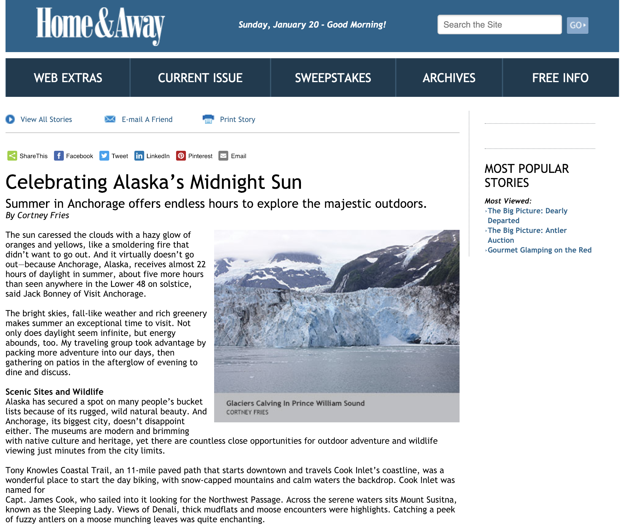 Celebrating the Midnight Sun in Alaska
