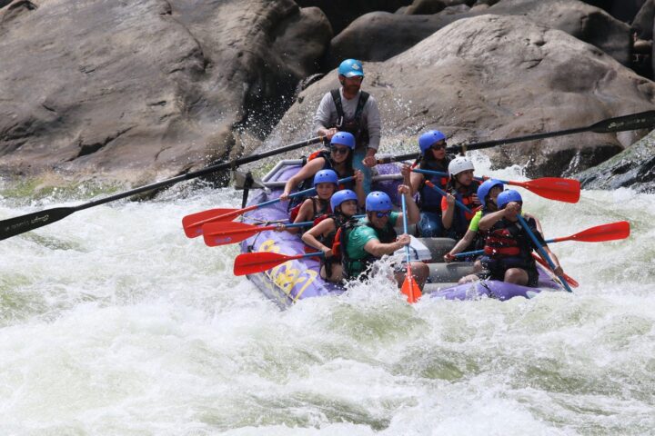 Whitewater rafting at New River Gorge, America’s newest national park